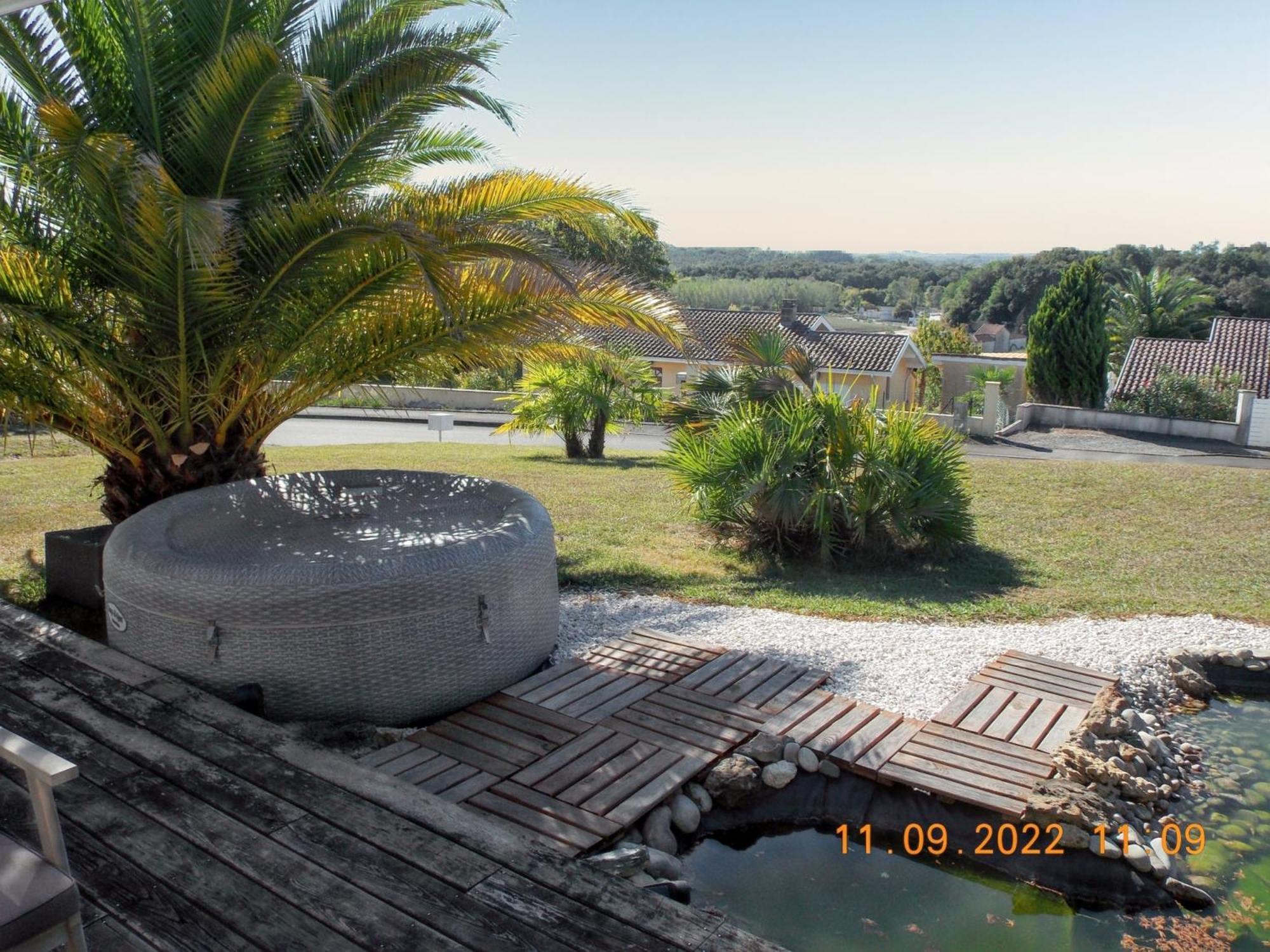 Villa Maison Authentique Avec Spa Pres De Dax Et Son Jardin Angoumé Exterior foto